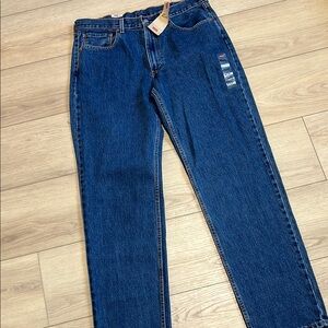 NEW Levi’s 550 Relaxed Blue Jeans Men’s Size 38x36